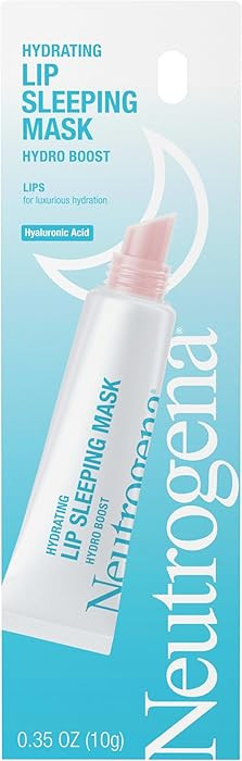 Neutrogena Hydro Boost Hydrating Lip Sleeping Mask with Hyaluronic Acid, Clear Overnight and Dail... | Amazon (US)