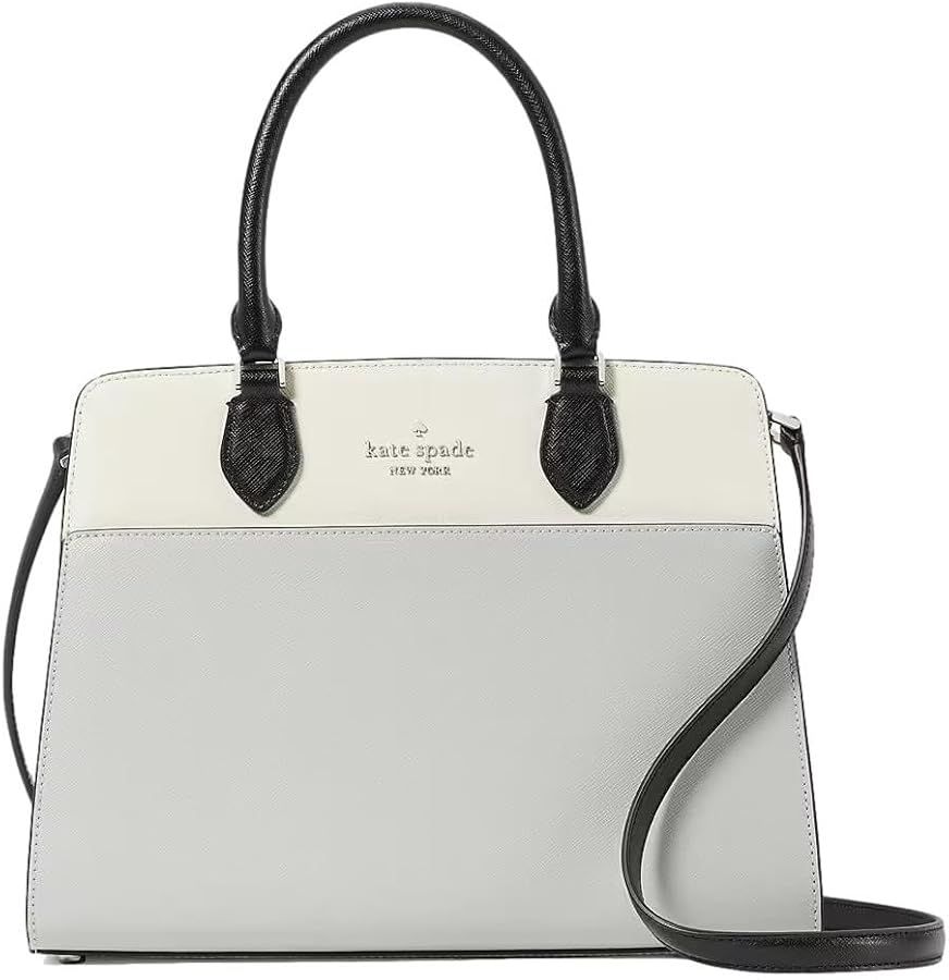Kate Spade New York Madison Medium Satchel Saffiano Leather Handbag | Amazon (US)