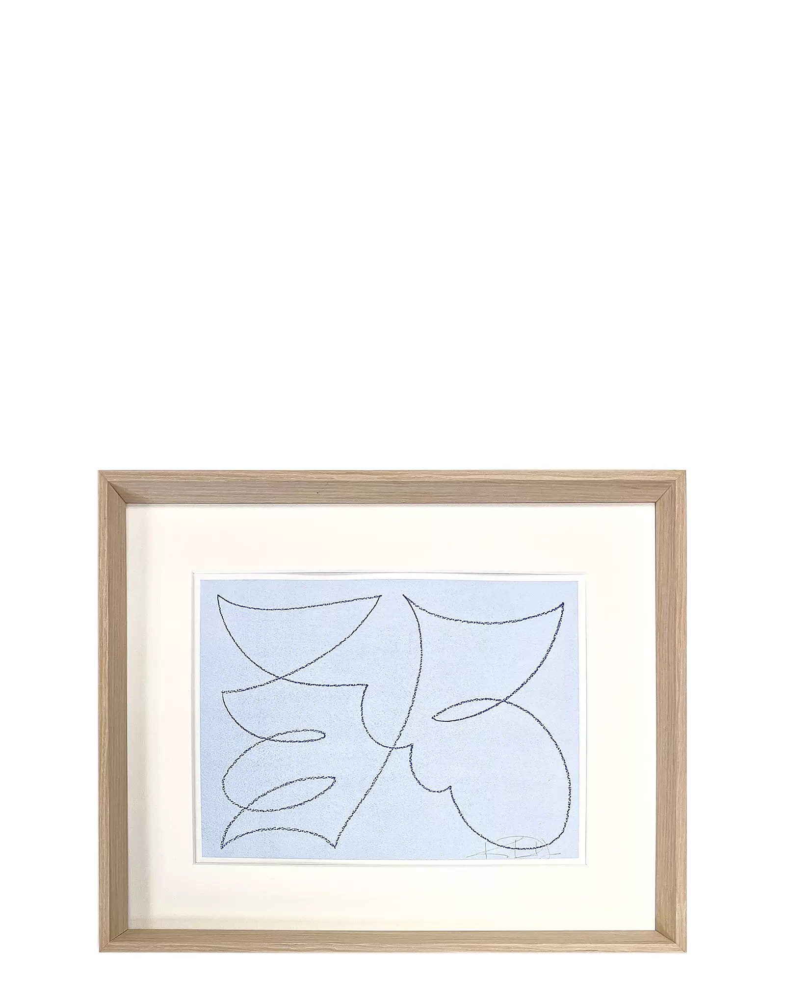 "Map in Blue" by Kayce Hughes | Serena and Lily