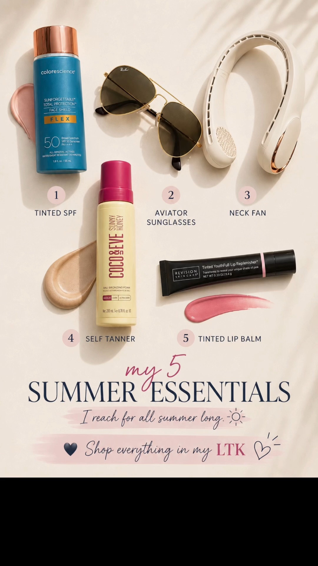 These five finds have definitely earned a spot in my summer routine. ☀️ If you’re looking for a few tried-and-true favorites, I’ve linked them all in my LTK! 
#LTK #LTKCreator #LTKFinds #SummerEssentials #SummerFavorites #ShopMyStyle

#LTKselfcare #LTKBeauty #LTKOver40