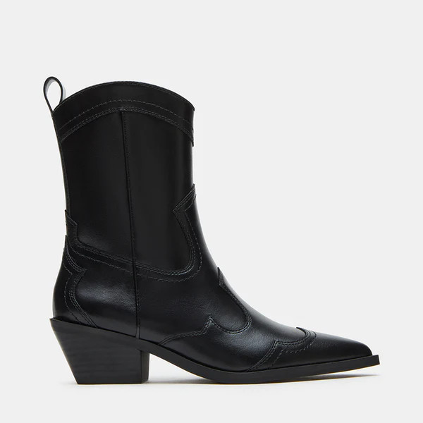SHAYNE BLACK LEATHER | Steve Madden (Canada)