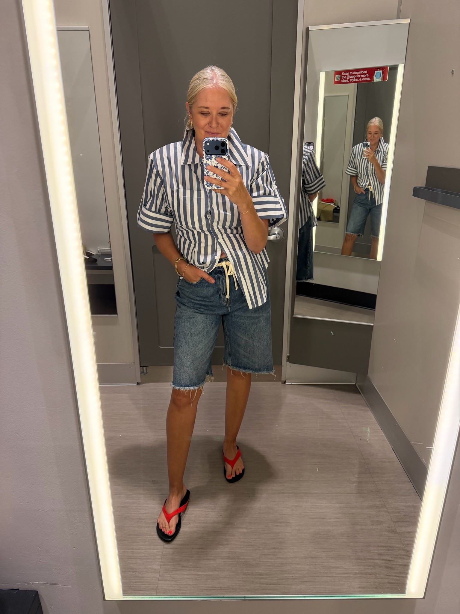 KBB at Target!
Shirt size medium 
Shorts size 4

#LTKdayinmylife #LTKootd #LTKOver40