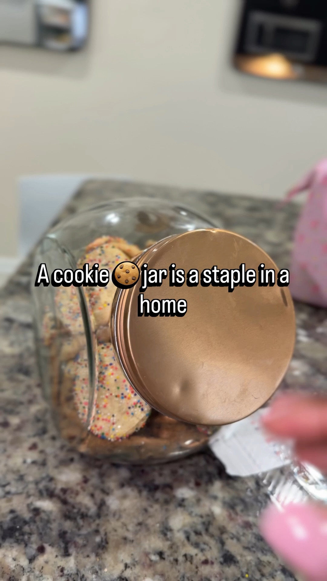 I was just talking while filling the cookie jar and my baby with autism just chimed in 🫶🏾God is able. BJ doesn’t talk much at all. 