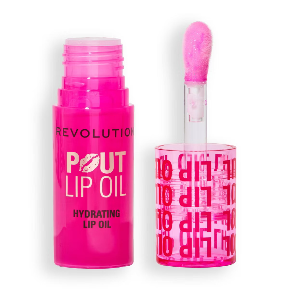 Makeup Revolution Pout Lip Oil - Lychee Clear - 0.1oz | Target