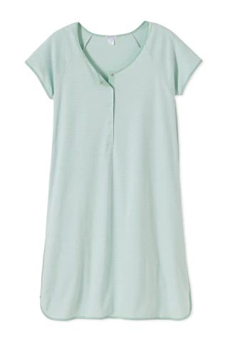 Pima Maternity Nightgown in Lily | Lake Pajamas