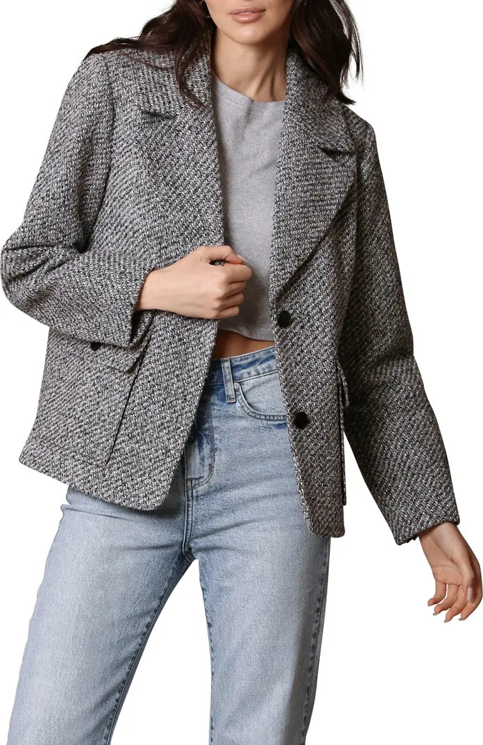 Avec Les Filles Cocoon Relaxed Fit Tweed Blazer | Nordstrom | Nordstrom