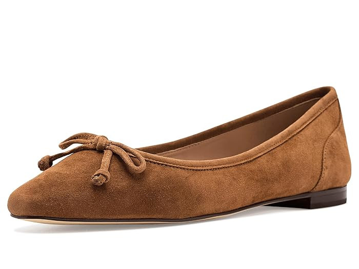 Cole Haan Paget Flats Women's Shoes Porcelain : 5.5 B - Medium, Leather | Zappos.com
