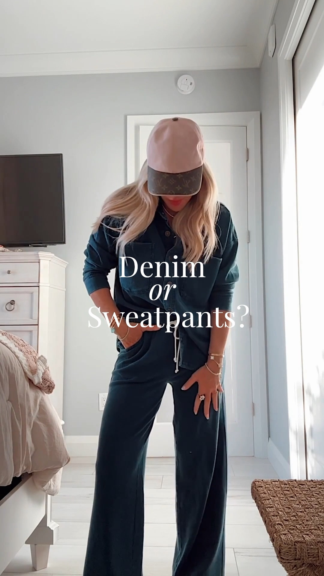 Denim or sweatpants? Its KNIT! 😍🔥 

Matching set. Active wear. Travel style. Winter outfit.

#LTKgrwm #LTKootd