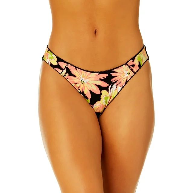 Celebrity Pink Juniors Floral Burst Bikini Bottoms, Sizes S-2XL - Walmart.com | Walmart (US)