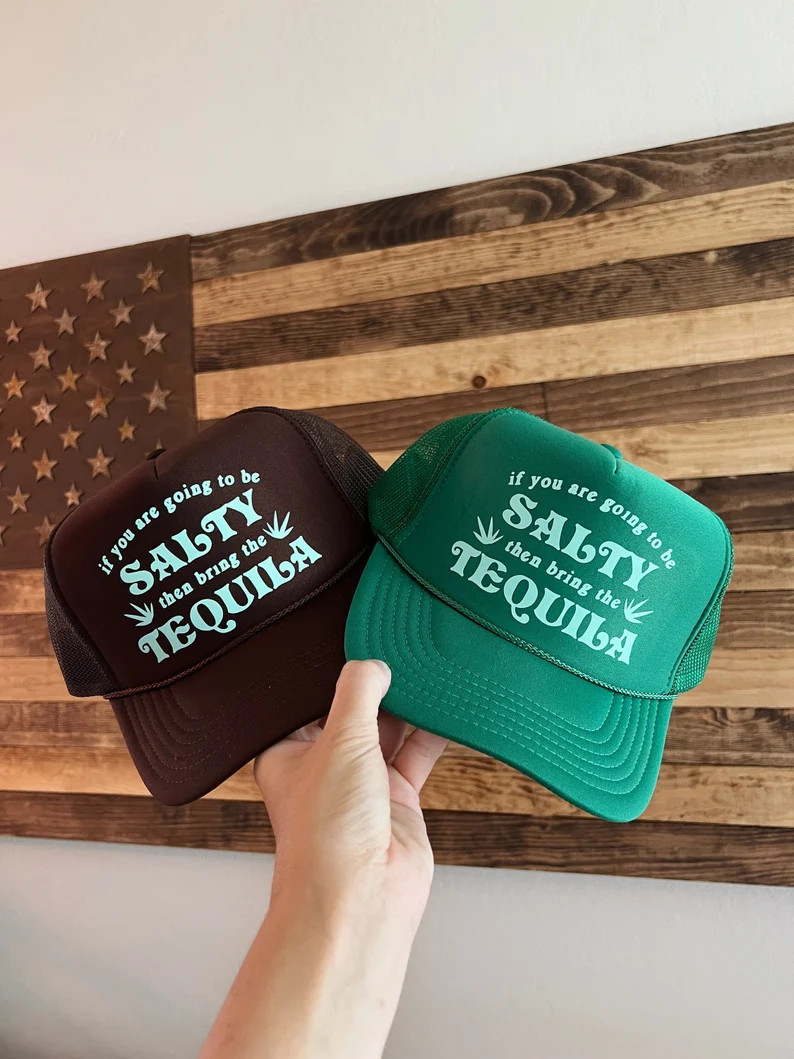 Bring the Tequila Trucker Hat - Etsy | Etsy (US)