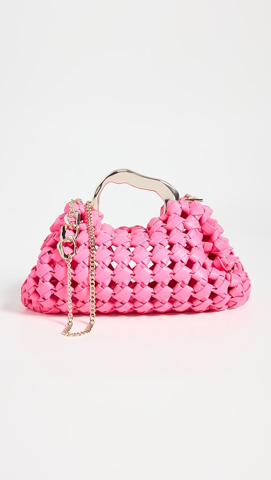 Oversized New Weave Frame Bag | Shopbop