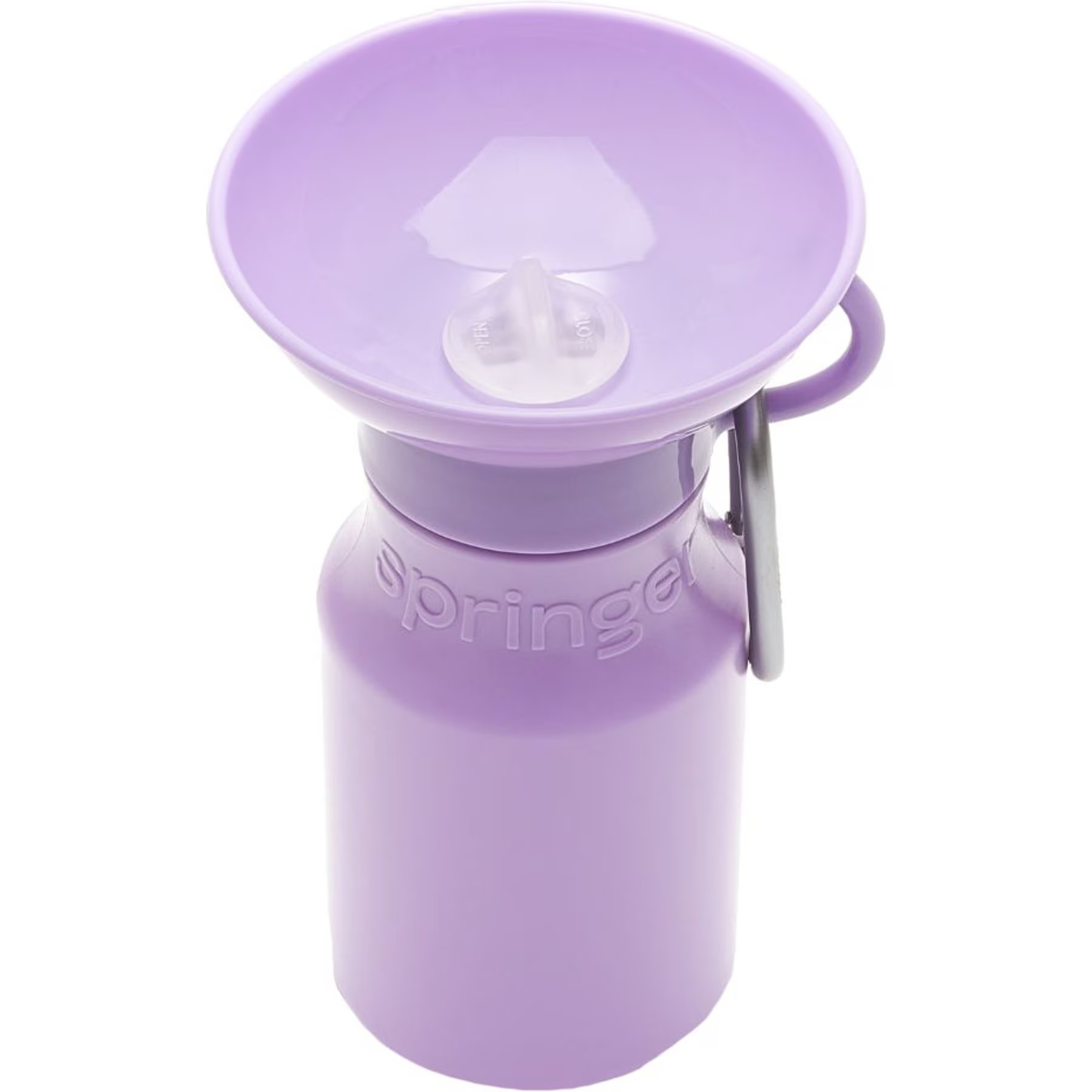 Springland Travel Dog Bottle, Lilac, 15-oz | Chewy