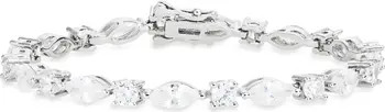 NORDSTROM RACK Mixed Cubic Zirconia Tennis Bracelet | Nordstromrack | Nordstrom Rack