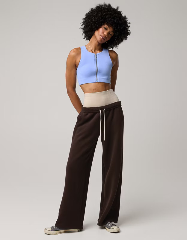 OFFLINE By Aerie Cloud Fleece Trouser | Aerie