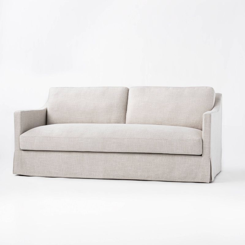 Vivian Park Upholstered Sofa Cream - Threshold&#8482; designed with Studio McGee | Target