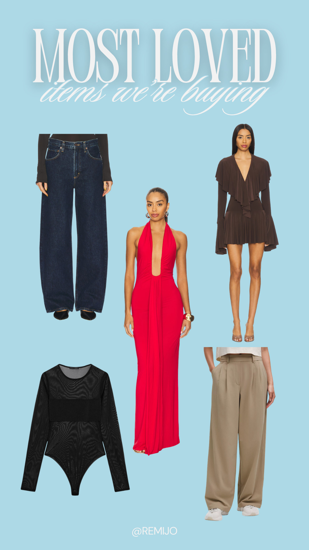 Most loved & in our carts lately 🤍 AGOLDE low curve wide leg jeans (the perfect relaxed fit), a red statement maxi that turns heads, a long sleeve deep v ruffle mini for nights out, the Zara bodysuit you’ll wear on repeat, and Lululemon trousers for that effortless everyday look.

#LTKgrwm #LTKootd
