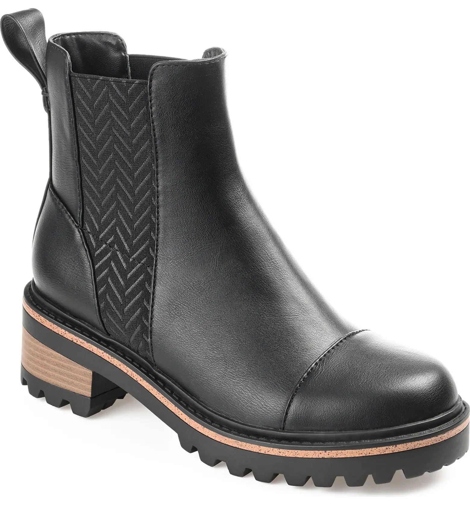 Journee Colleciton Mirette Lug Sole Chelsea Boot | Nordstrom Rack