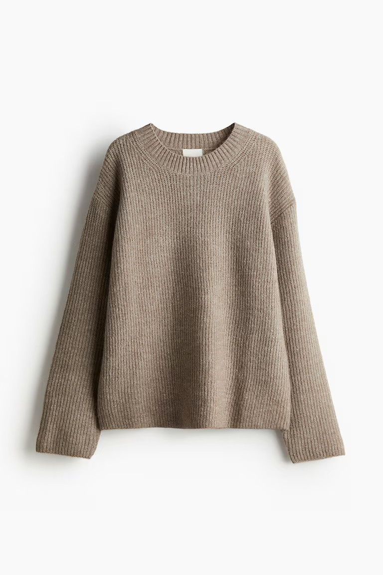Rib-knit jumper | H&M (UK, MY, IN, SG, PH, TW, HK)