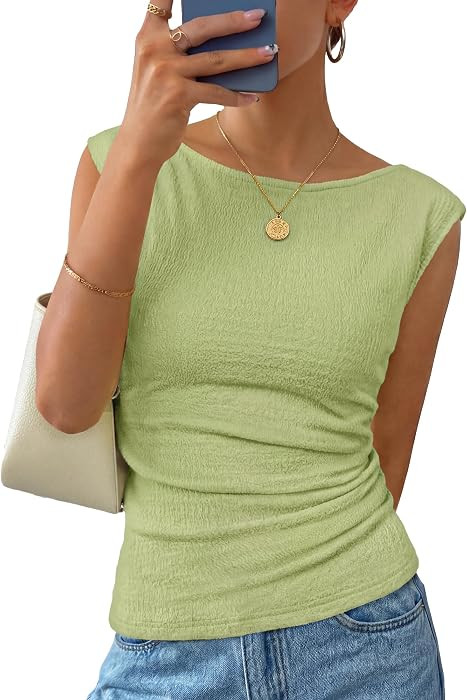 ZESICA Women's Cute Summer Tops 2026 Going Out Tank Top | Amazon (US)