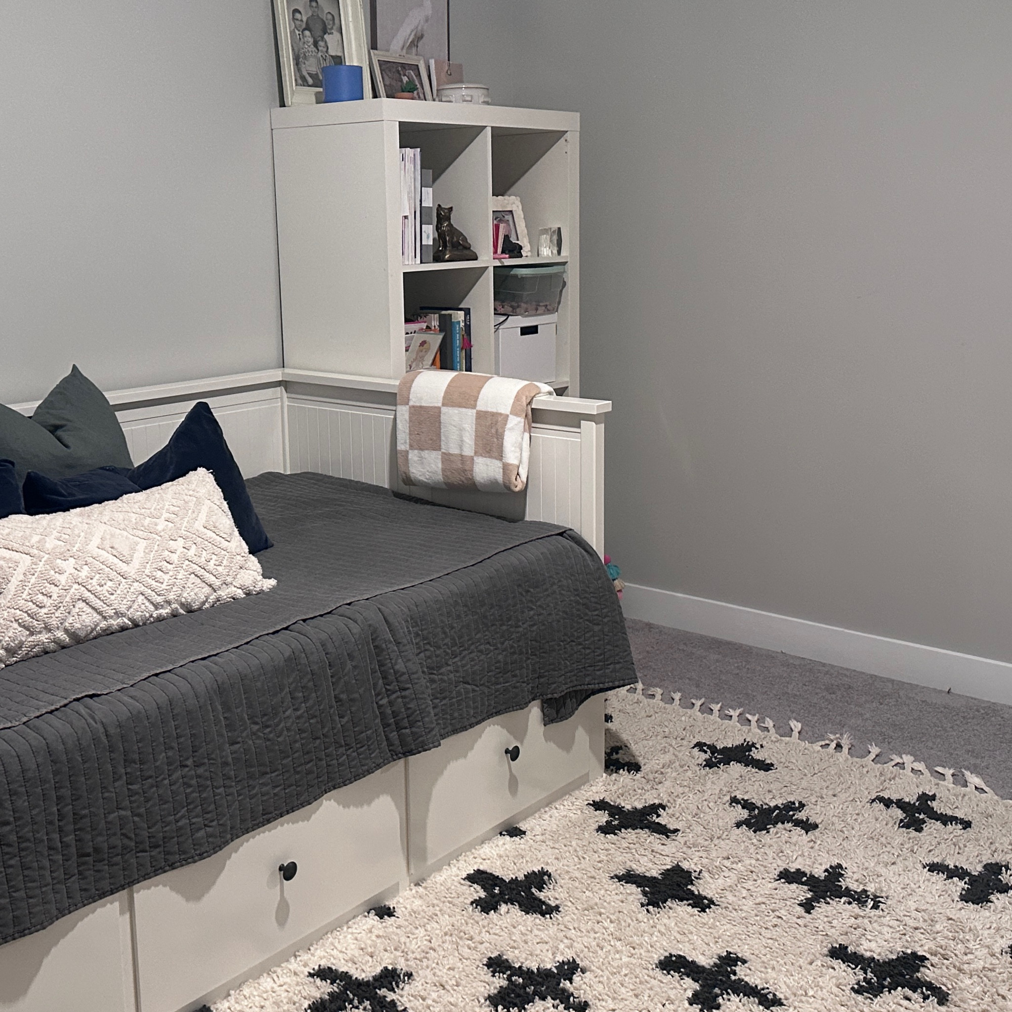 Room with no view, but hopefully a comfy mattress! 
#guestrooms #bedrooms 

#LTKhome #LTKfamily