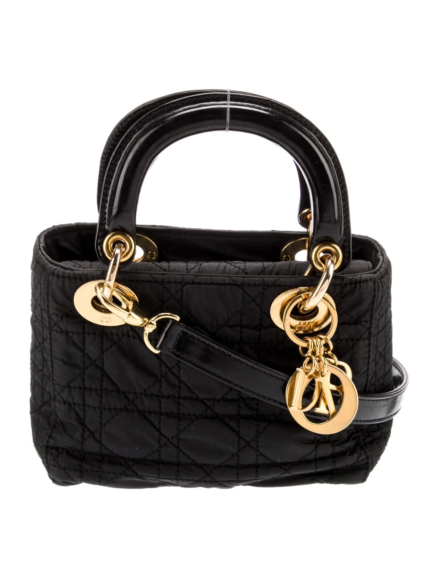 Cannage Lady Dior Mini Vintage | The RealReal