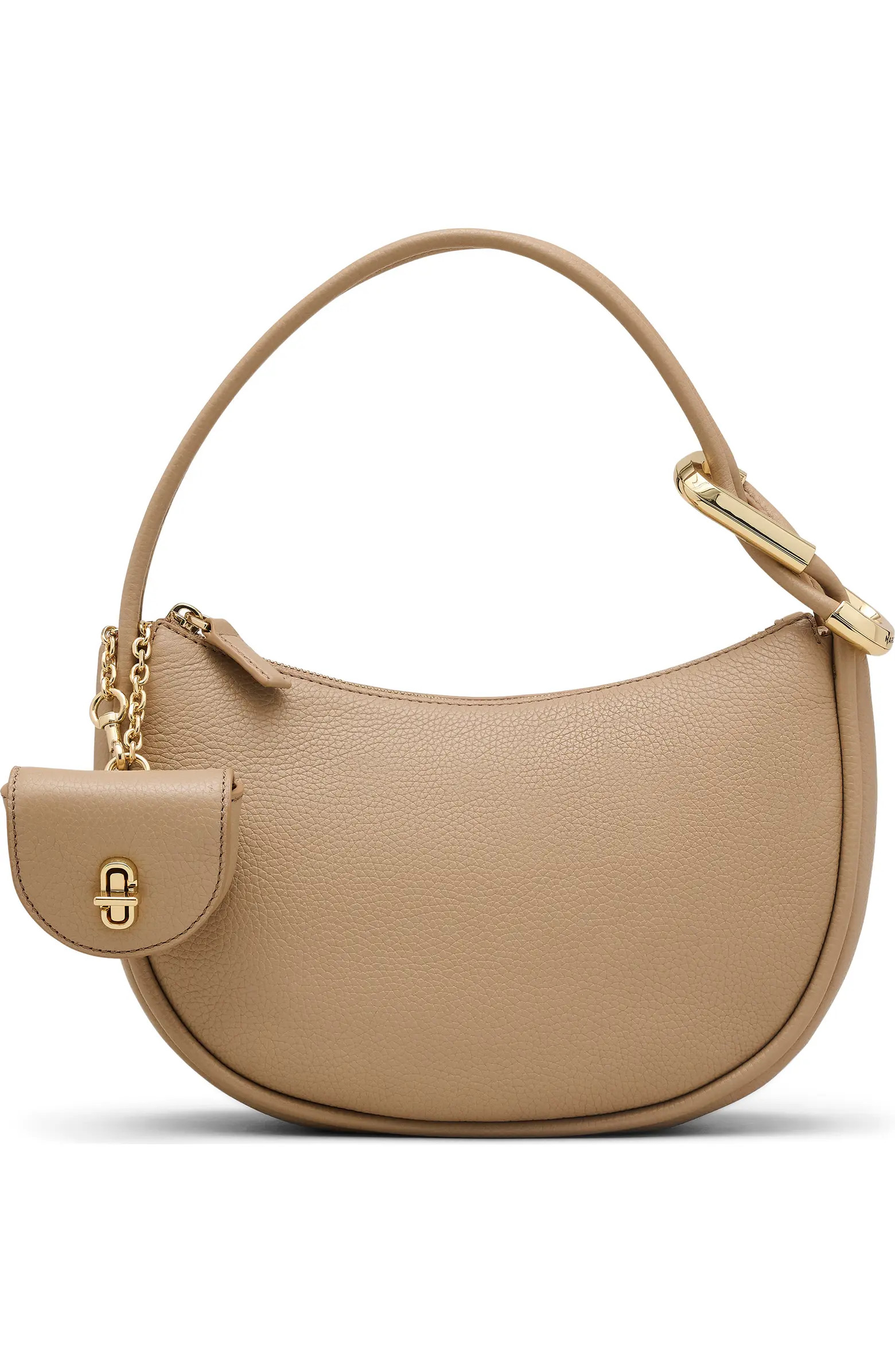 The Dual Mini Crescent Leather Shoulder Bag | Nordstrom