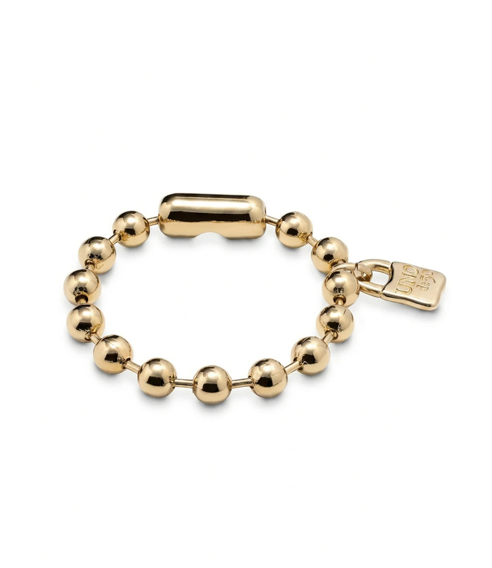 Beaded bracelet with padlock | UNOde50