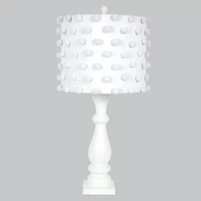 Jubilee Collection Shabby Elegance 26.5" Table Lamp Base Colour: White, Shade Colour: White | Wayfair North America