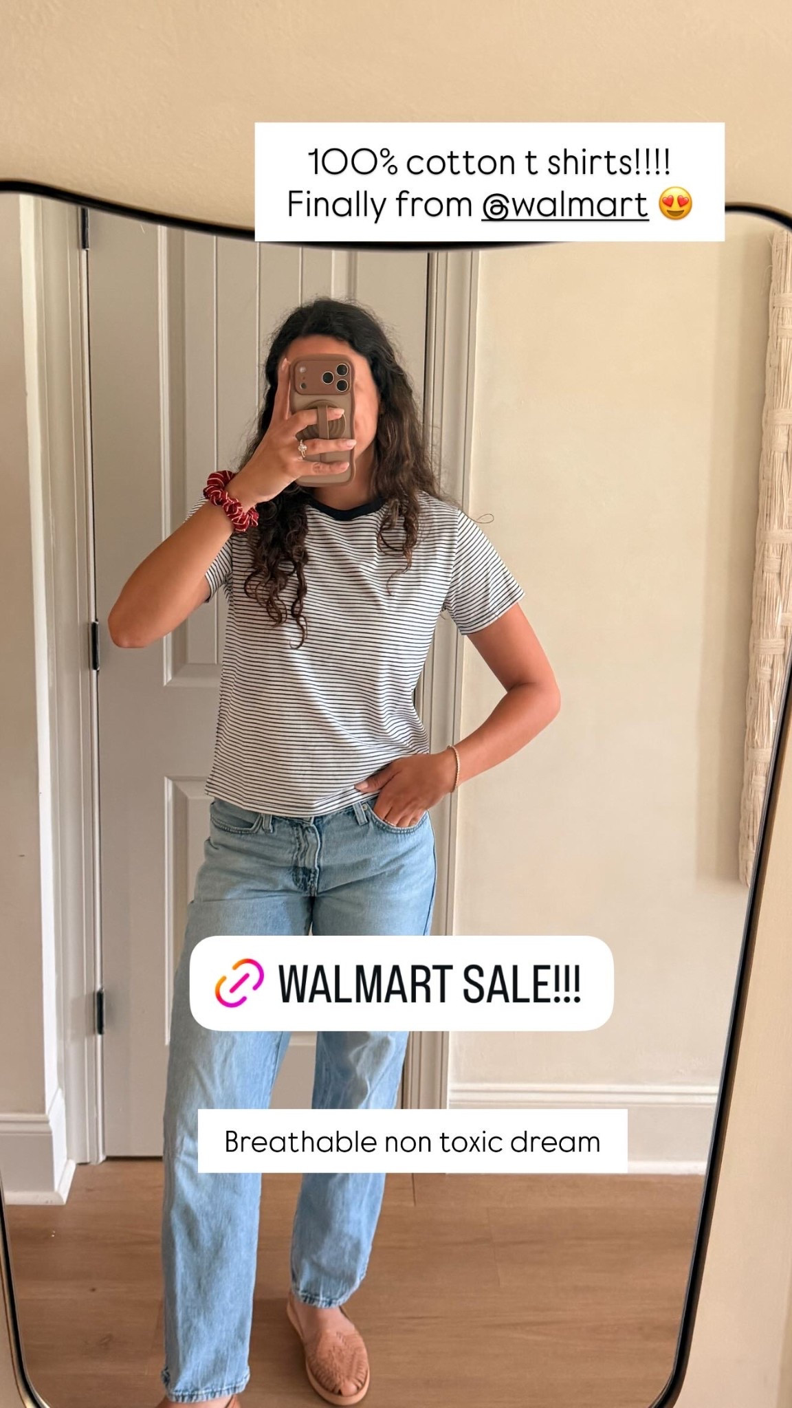 100% cotton t shirts!!!!
Finally from @walmart 😍 Breathable non toxic dream