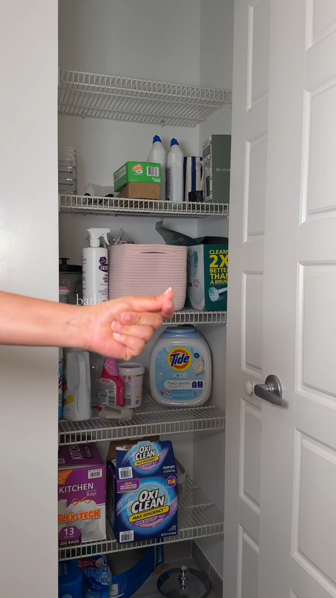 Linen closet organization 

#organization #homeorganization #bathroomorganization #linencloset #supplycloset

#LTKHome