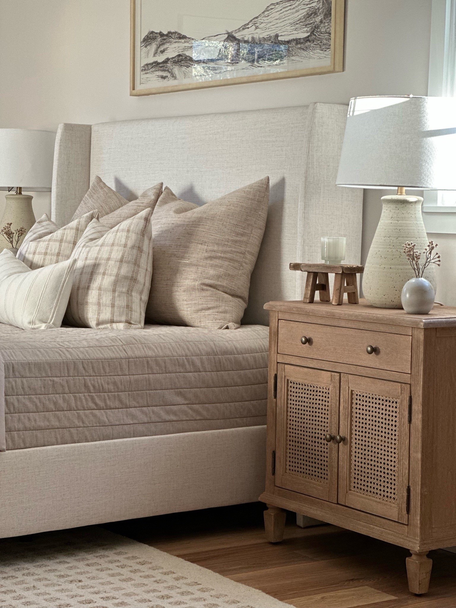 Bedroom decor, Tilly upholstered bed, home decor sale, neutral bedroom decor, bedding #bedroom 


#LTKSeasonal #LTKSaleAlert #LTKHome