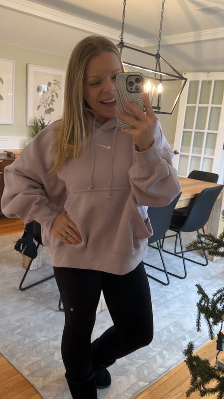 The Boxy Oversized Lilac Nike Hoodie is so cozy and amazing! I have been living in this hoodie to run errands, pick up kids, and just lounge around the house! It is crazy oversized and I got a medium! 

#LTKSeasonal #LTKVideo #LTKGiftGuide
