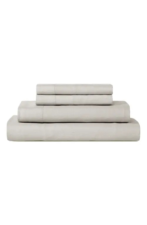 Sijo French Linen Sheet Set in Fog at Nordstrom, Size Full | Nordstrom