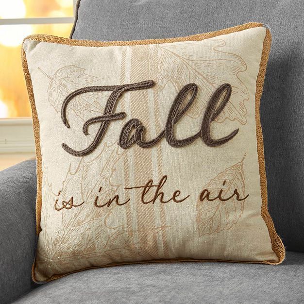 Lakeside Fall Is In The Air Harvest Throw Pillow - Decorative Autumn Home Accent | Target
