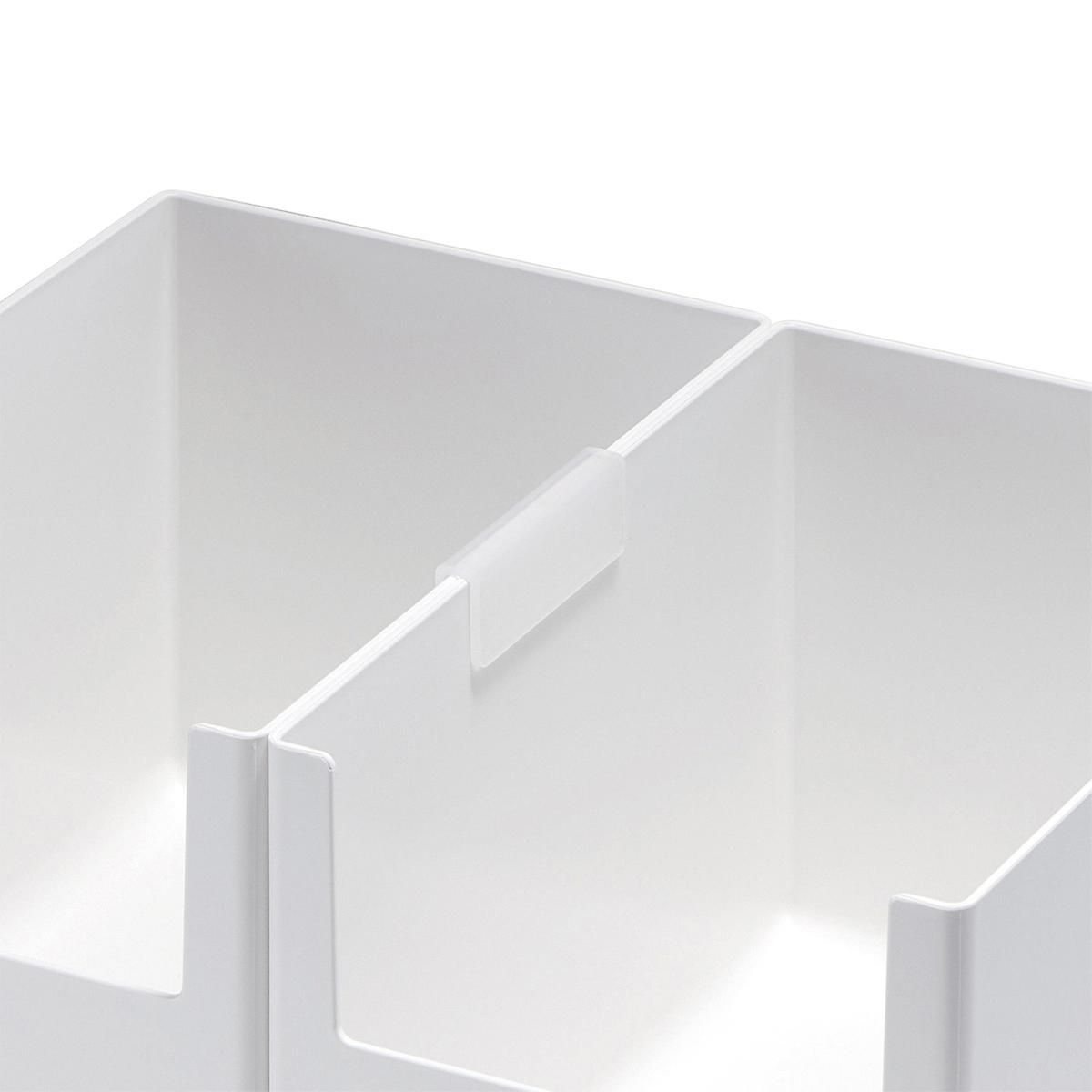 Like-it Drawer Dividers White Pkg/3 | The Container Store