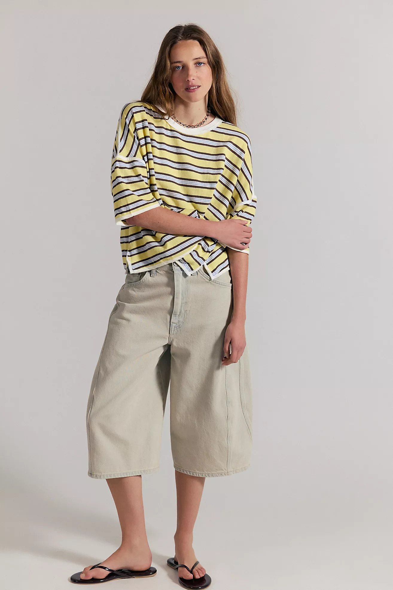 We The Free Clean Rugby Tee | Free People (Global - UK&FR Excluded)