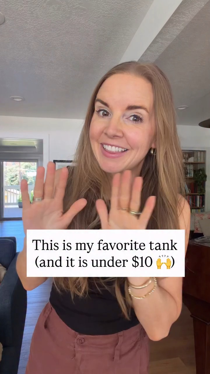 Tank tops are everywhere, but finding ones you keep reaching for wash after wash isn’t so easy 

This one? The biggest winner in my closet! 

Perfect fit, so comfortable, and it looks good with every outfit! 

And all that for under $10! 🙌

#LTKSeasonal