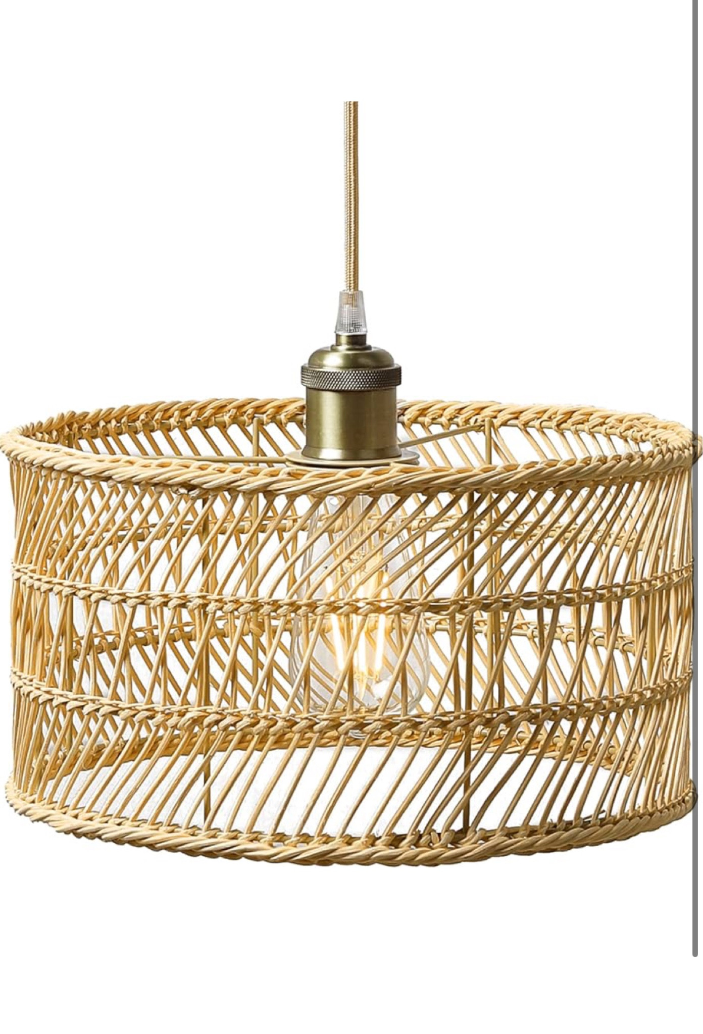 Rattan bamboo woven basket pendant beach coastal home light. 

#SerenaandLily #rattan #beachdecor

#LTKstyletip #LTKfindsunder50 #LTKhome