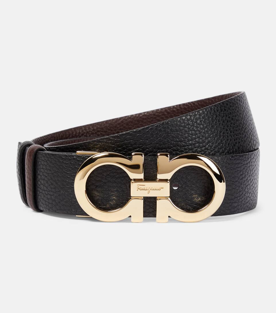 Gancini reversible leather belt | Mytheresa (US/CA)