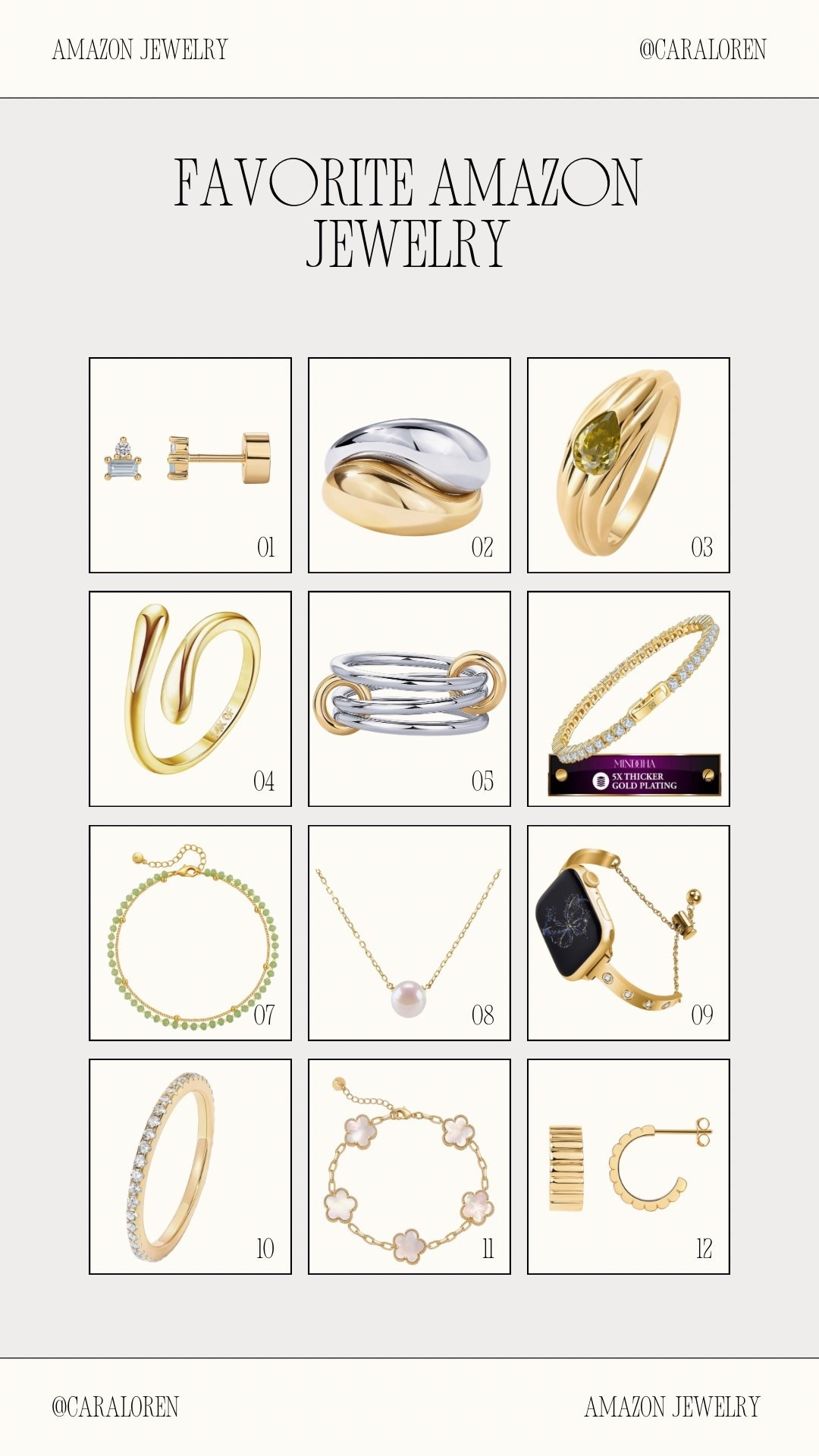 My favorite Amazon jewelry ✨

#LTKmomlife