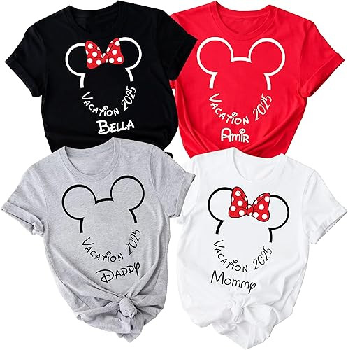 Vacation 2025 Shirt, Family Trip Essentials Shirts, Family Matching Shirts,Family Personalized Ou... | Amazon (US)