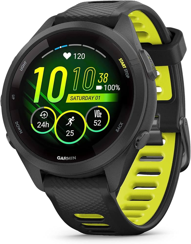 Garmin Forerunner 265S Running Smartwatch, Colorful AMOLED Display, Training Metrics and Recovery... | Amazon (US)