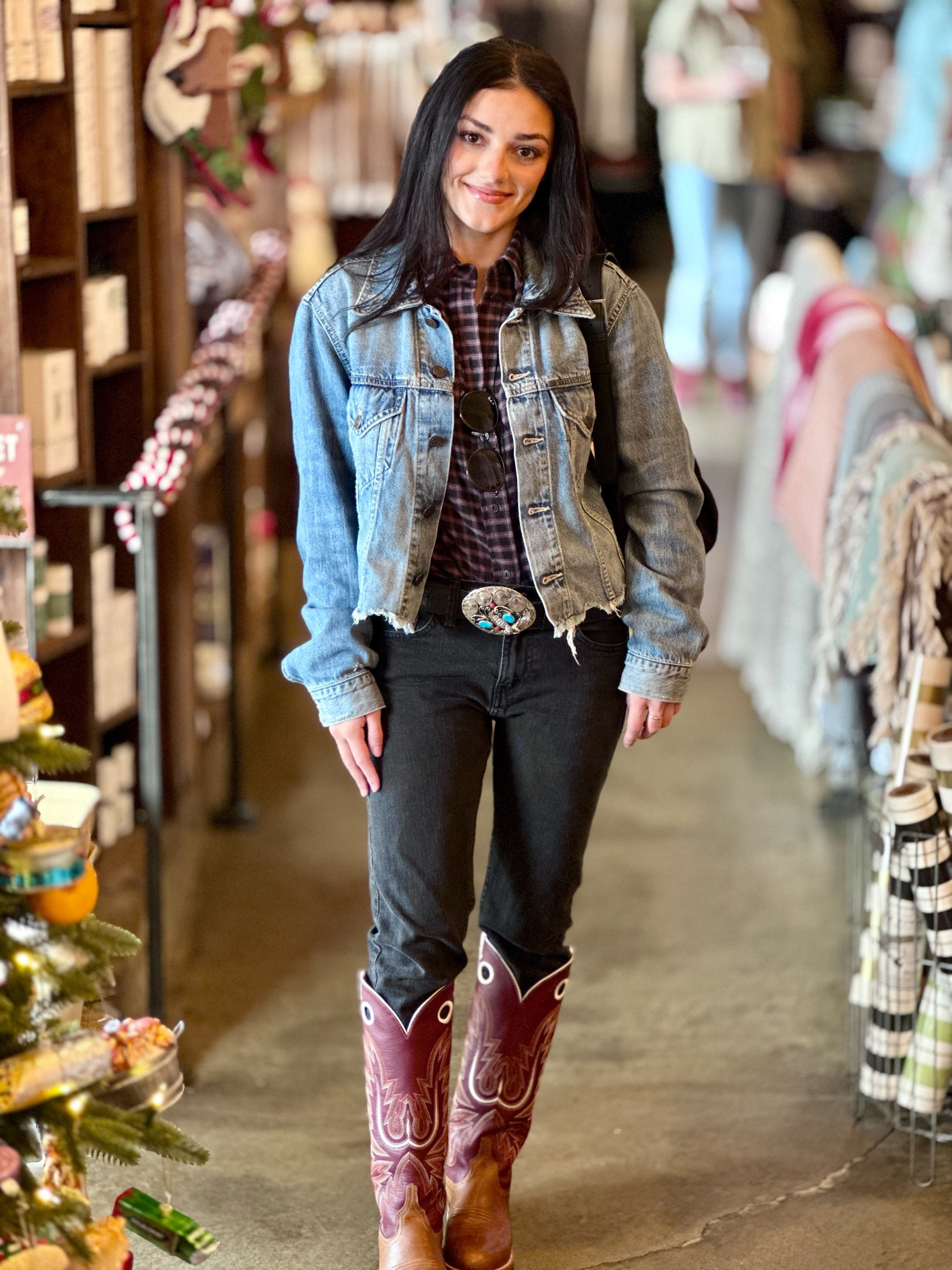 The BOOTS !!! ✨🙌🏼 Luchesse absolutely delivers with the western knee highs in the Ruth’s  

#LTKGiftGuide #LTKSeasonal #LTKHoliday