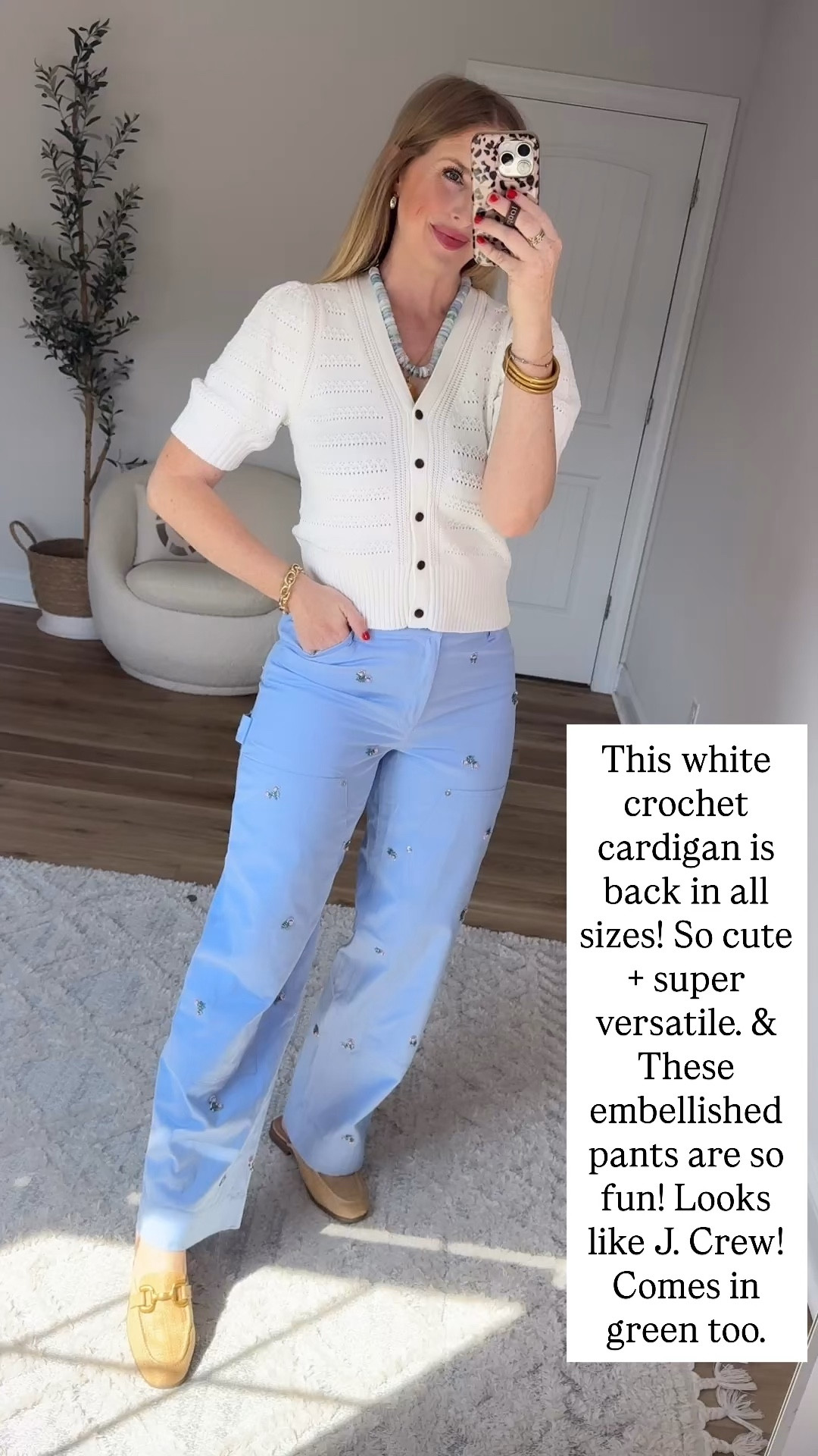 Walmart try on, embellished jeans, white cardigan, free assembly

#LTKgrwm #LTKootd #LTKmomlife
