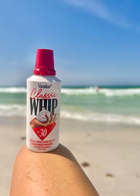 My new favorite sunscreen! Goes on like shaving cream. So easy to rub in and smells like heavenn

#LTKSeasonal #LTKTravel #LTKSwim