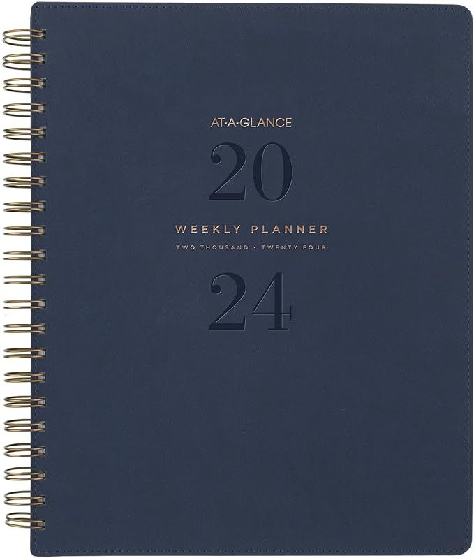 AT-A-GLANCE 2024 Weekly & Monthly Planner, 8-1/2" x 11", Large, Wirebound, Signature Collection, ... | Amazon (US)