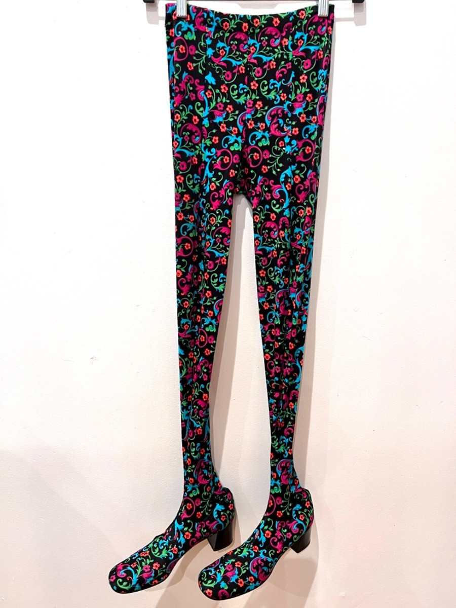 Vintage 60s RARE PAN T BOOTS Size 8 - 9 Mod Floral Leggings Jumpsuit Twiggy GoGo | eBay | eBay US