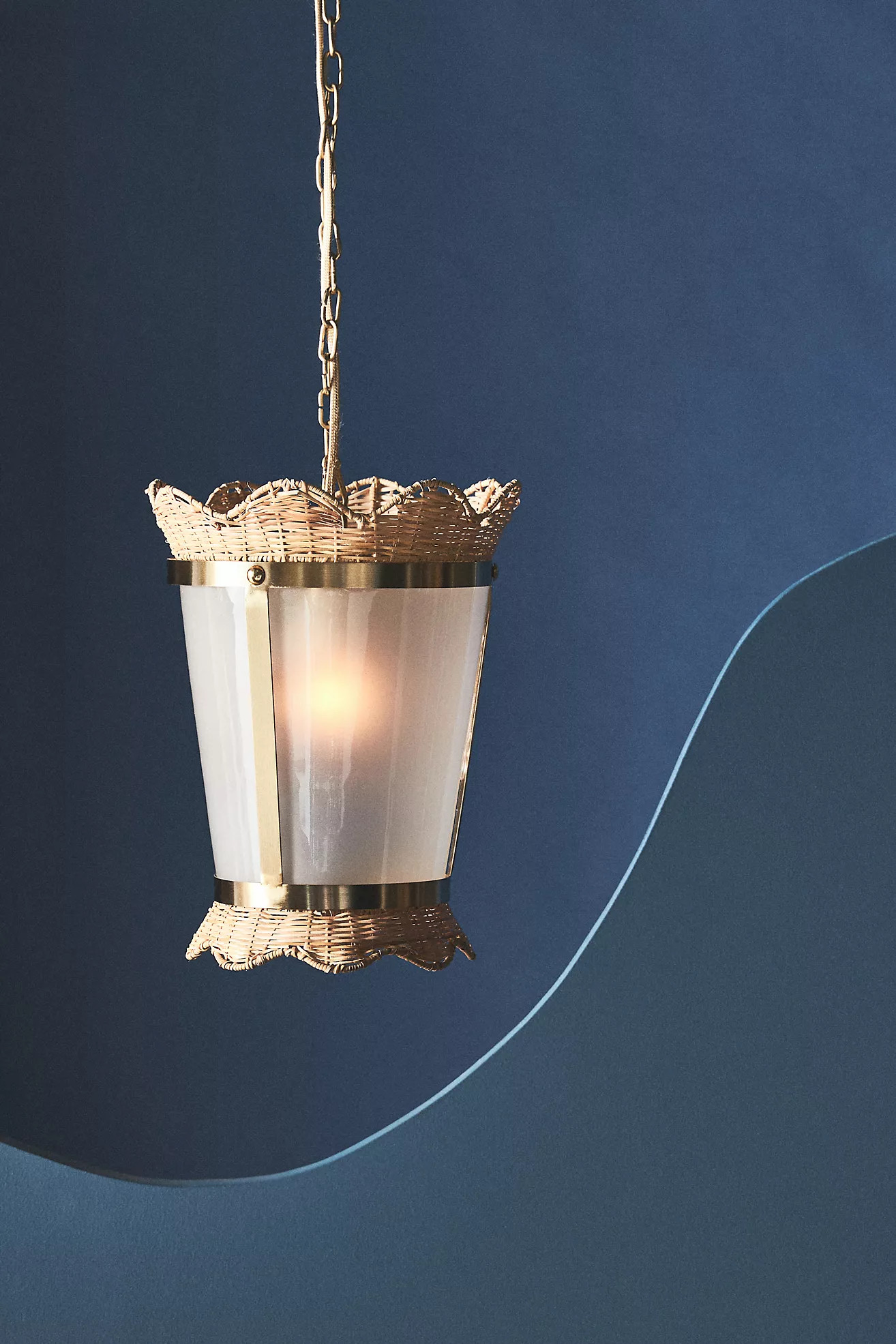 Matilda Goad & Co. Scalloped Pendant | Anthropologie (US)