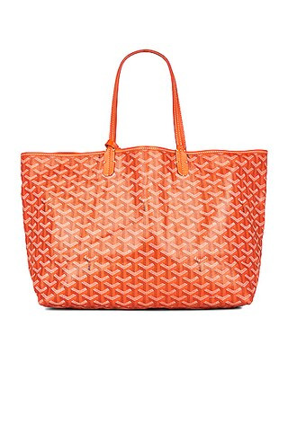 FWRD Renew Goyard Saint Louis PM Tote Bag in Orange | FWRD | FWRD 