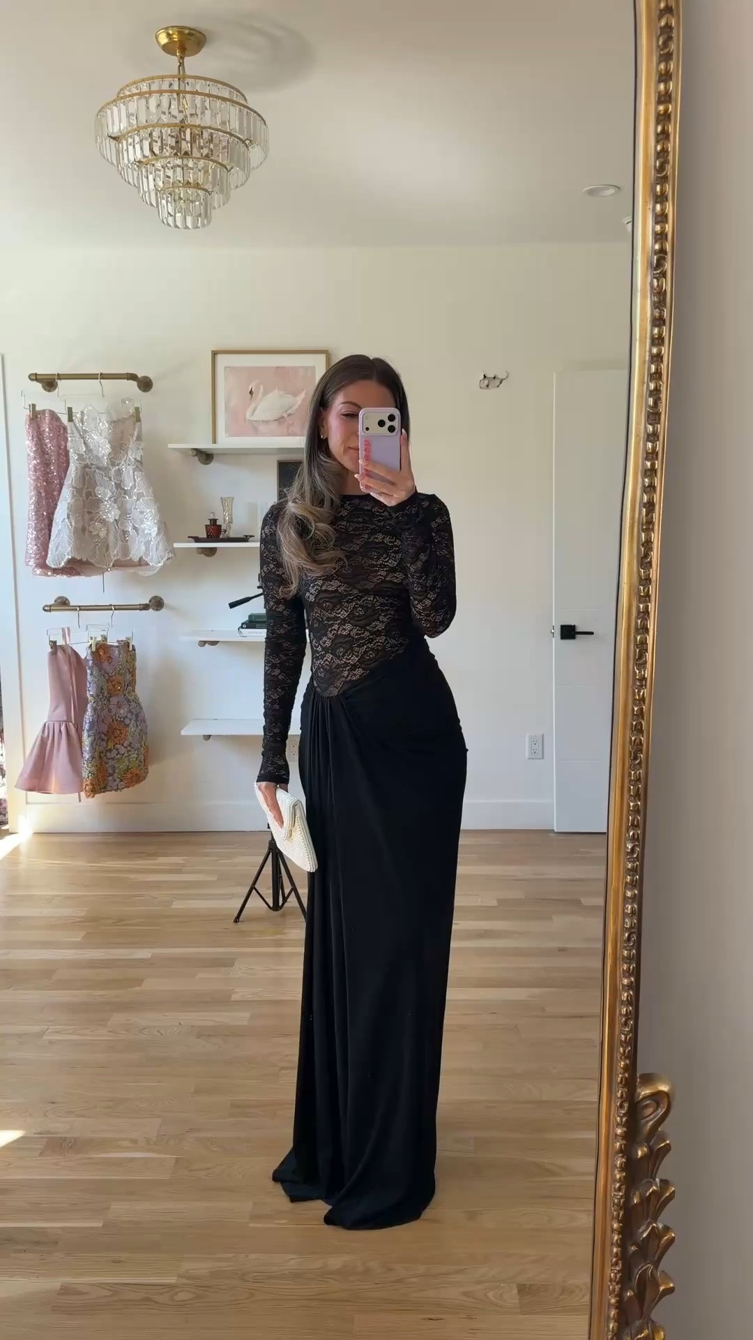 black long-sleeve dress with a sheer lace bodice and a draped, gathered skirt amazon summer to fall formal event and wedding guest dress 💐

I’m 5’4” and wearing my usual small/2 

lulus code: emerson20 (first purchase) 

amazon fashion, amazon dresses, amazon finds, amazon outfit ideas, amazon summer outfits, affordable fashion finds, summer wedding guest dresses, wedding guest dresses, cocktail dresses, semi-formal dresses, black tie wedding guest dresses, destination wedding guest dresses, garden party dresses, wedding guest outfit ideas

#LTKSeasonal #LTKootd #LTKWedding